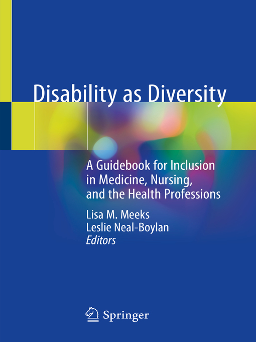 Title details for Disability as Diversity by Lisa M. Meeks - Available